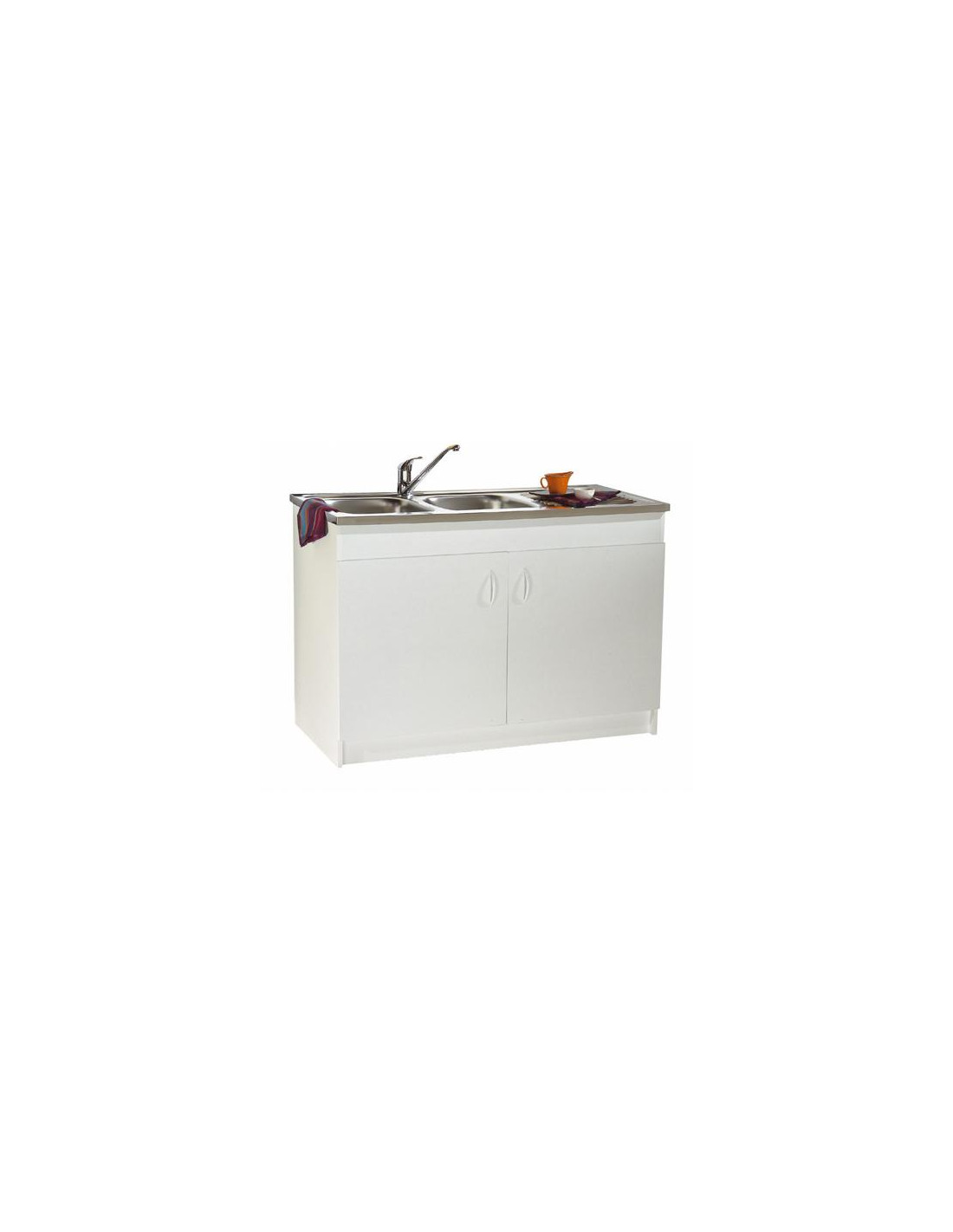 Meuble Tv Blanc Habitat : Meuble Sous Evier – Blanc Habitat Meuble Tv Blanc Habitat : Meuble Sous Evier – Blanc Habitat