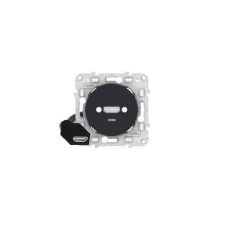 ODACE PRISE HDMI TYPE A ANTHRACITE SCHNEIDER S540462