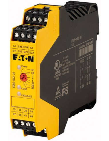 Modules de sécurité ESR5 24V DC 4 circuit de validation 000118705 EATON ESR5 NV3 30