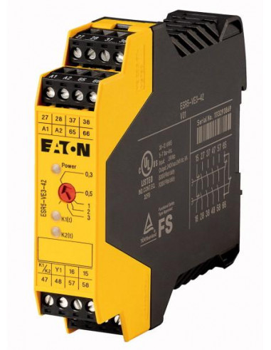 Augmentation du nombre de contacts 24VDC/AC 4 circuits 000118706 EATON ESR5 VE3 42