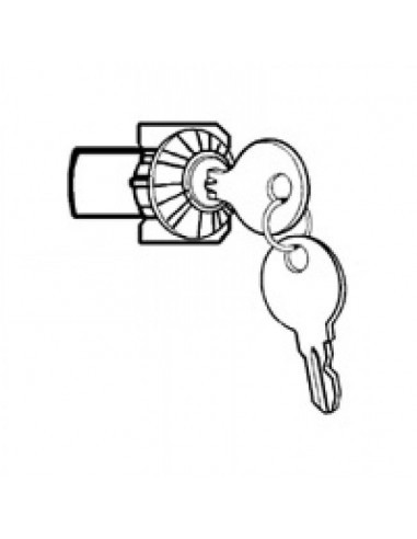 Serrure n° 50 pour porte de coffret DRIVIA 13 LEGRAND 001684