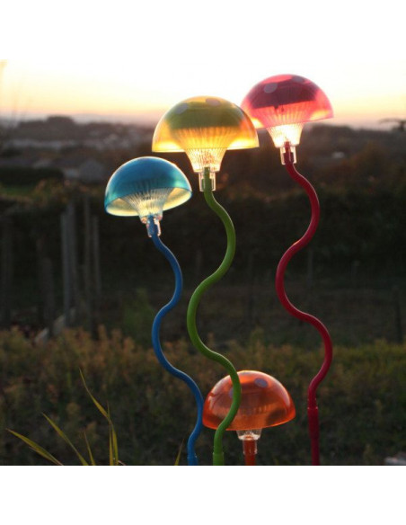 Décoration solaire lumineuse Mushrooms WATT&HOME 401167