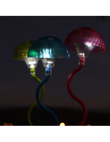 Décoration solaire lumineuse Mushrooms WATT&HOME 401167