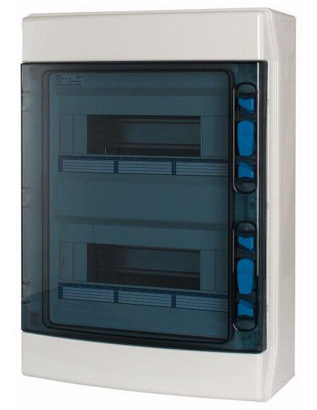 Coffret mural IP65 2-rangées 24-mod 000174207 EATON IKA-2/24-OT