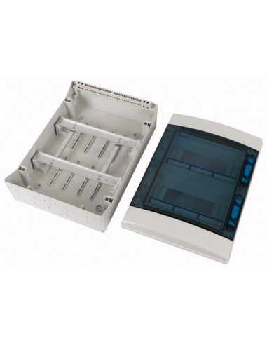 Coffret mural IP65 2-rangées 24-mod 000174207 EATON IKA-2/24-OT