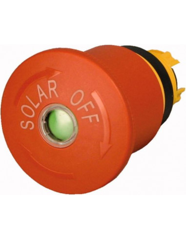 Interrupteur pompiers PV avec marquage laser SOLAR EATON M22-SOL-PVT45P-MPIQ