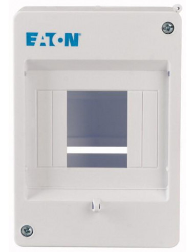 Coffret Mini IP20 1 rangée 4-mod. Sans fenêtre 000177068 EATON MINI-4
