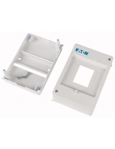 Coffret Mini IP20 1 rangée 4-mod. Sans fenêtre 000177068 EATON MINI-4