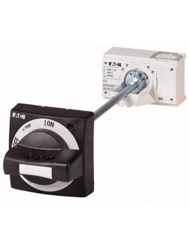 Poignée rotative à commande rompue noire verrouillable max 60mm axe taille 1 000100667 EATON NZM1 XTVDV 60 NA