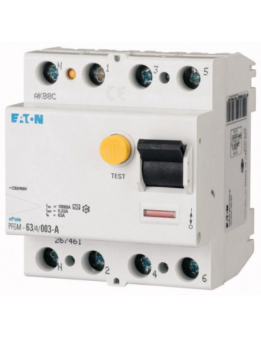 Inter diff 4x40A 100mA type G 000264997 EATON PFGM-40/4/01-G