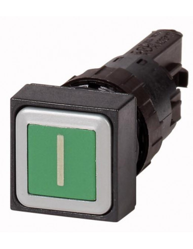 Bouton-poussoir vert I à rappel EATON Q25D-11