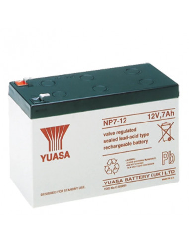 Batterie 12Volts 7A/H SCANTRONIC SCA00001