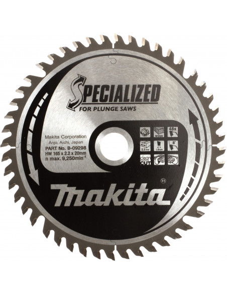 LAME TCT PL SIL 190/30/24 BOIS MAKITA B-19015
