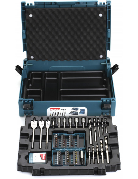 COFFRET MAKPAC ACCESSOIRES (66 PCS) MAKITA B-43044
