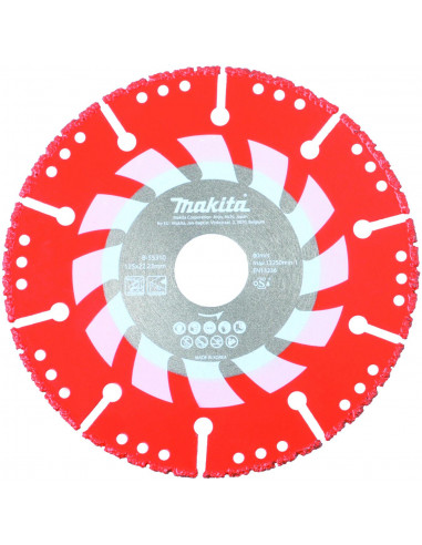 D.DIAMANT 125x22.23mm MAKITA B-55310