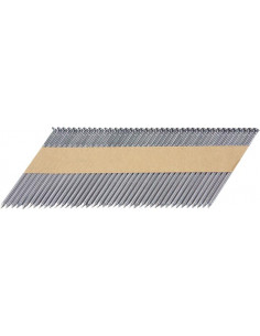 3000 Clous 34° tête D lisses en bandes collées, pour cloueurs pneumatiques et à gaz (GN900, IM350, IM90) MAKITA F-30656 2