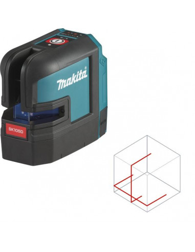 Laser croix 25 m 12 V CXT Li-Ion MAKITA SK105DZ