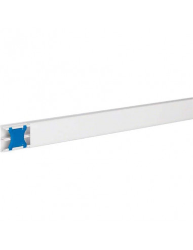 Moulure ATA 12x30 Pure L 2,10m 1 cloison HAGER ATA123019016