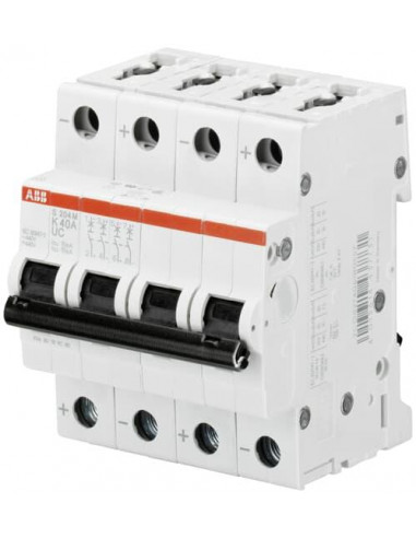 DISJONCTEUR DC (S204MUC) 4P 10KA 440VDC Z-60A 2CDS274061R0588 ABB 381473