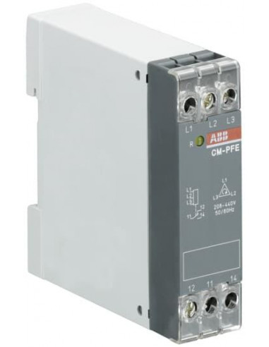 CM-PFE.2 Phase sequence monitoring relay 1c/o, L1-L2-L3 200-500VAC 1SVR550826R9100 ABB HD450181