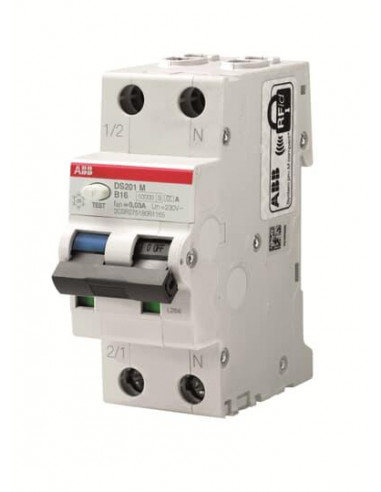 DISJ.DIFF. (1P/N-neutre à droite) DS201 M C20 A300 NAD 2CSR275180R3204 ABB D258091