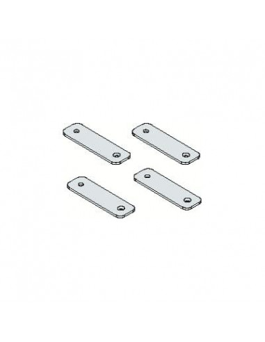 PATTES DE FIXATION MURALE EN ACIER INOX GEMINI (x4) - Horizontal ou Vertical 1SL0401A00 ABB D604689