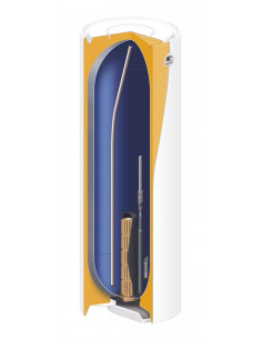 Chauffe-eau électrique Duralis ACI Hybride 150L horizontal mural raccord dessous THERMOR 263125 2