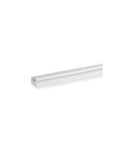 Moulure auto-adhésive avec couvercle à charnière TMR 12x7 1 compart. blanche IBOCO B00369