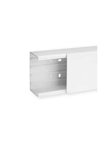 Goulotte de distribution cloisonnable TA-G 120x80 1 compartiment blanche IBOCO B01791