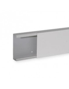 Goulotte de distribution non cloisonnable TA-E 100x40 1 compartiment grise IBOCO B01825