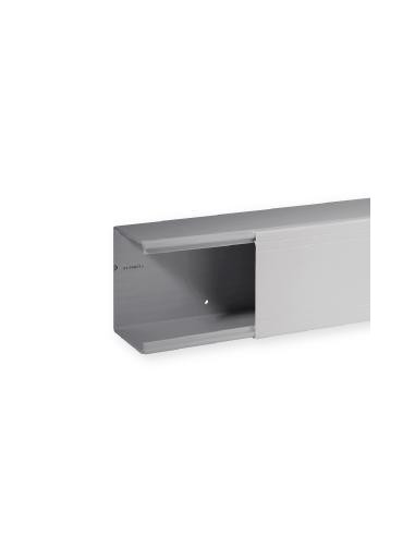Goulotte de distribution non cloisonnable TA-E 100x80 1 compartiment grise IBOCO B01841