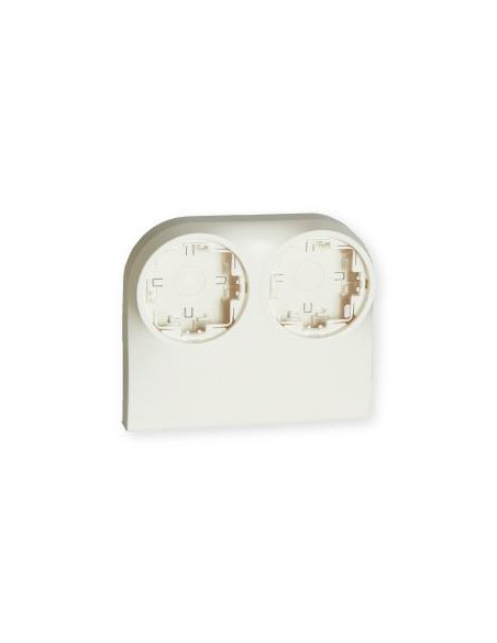 Boîtier double pour appareillages OptimaTM sur Optima TM 52x20 blanc IBOCO B08873