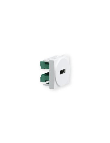 Prise TerCia HDMI bornier à vis 2 modules blanche IBOCO B45105