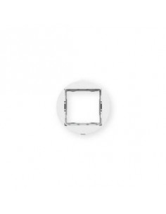 Support Optima pour appareillage 45x45 blanc IBOCO B88450 2