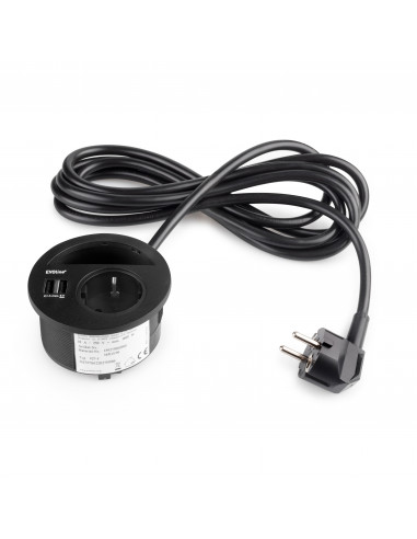 Connecteur et passefil Circle 80 EMUCA 5048414