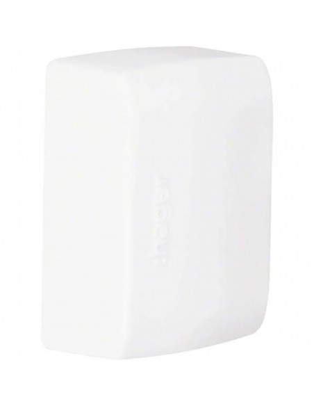 Embout pour moulure ateha 12x30mm Blanc HAGER ATA123069016