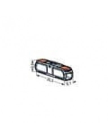 Borne WAGO 221 Inline 2x4mm2 WAGO 221-2411