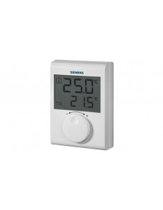 Thermostat ambiance grand LCD piles journalier SIEMENS RDJ100