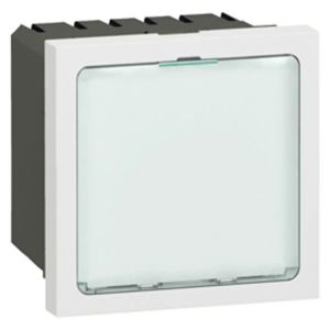 Signalétique lumineuse à LEDs blanches Mosaic 2 modules avec 1 état et puissance 0,2W ou 1W au choix LEGRAND 078520 2