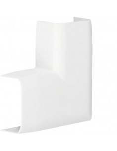 Angle Plat pour moulure Ateha 16x30mm Blanc HAGER ATA163059016