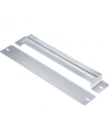 Angle plat pour BKIS épais 25mm double hauteur acier RAL 9016 Pure HAGER BKIS251305D9016