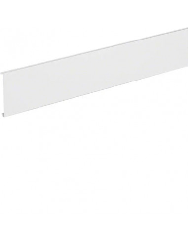 Couvercle pour BKIS simple hauteur h 80mm RAL 9016 Pure HAGER BRS08029016