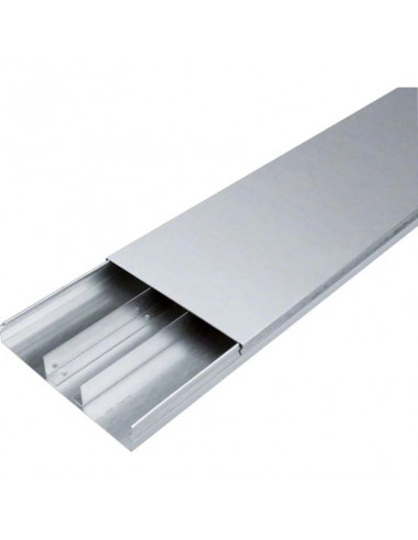 Angle extérieur pour BKIS épais 12,5mm double hauteur acier RAL9016 Pure HAGER BKIS121303D9016