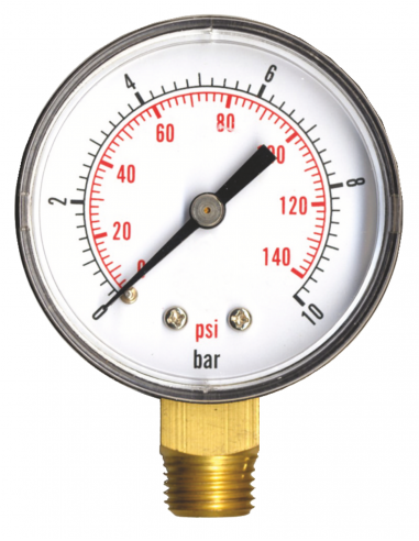 Mano sec dn15 cadran 100 br 0/10 bars 16W 1115RV14