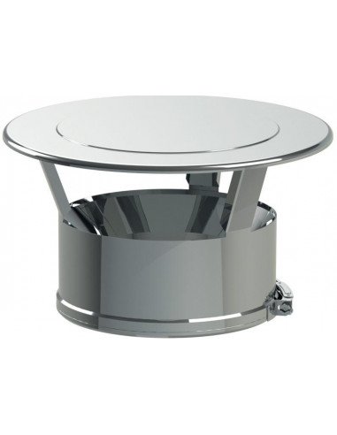 Chapeau plat isolé DUOTEN D120/200 + bride TOLERIE EMAILLERIE NANTAISE 594158