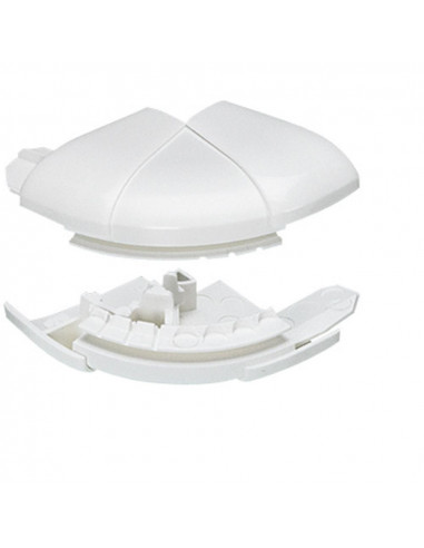 Angle extérieur pour goulottes DLP monobloc 65x150mm ou 65x195mm blanc LEGRAND 010623