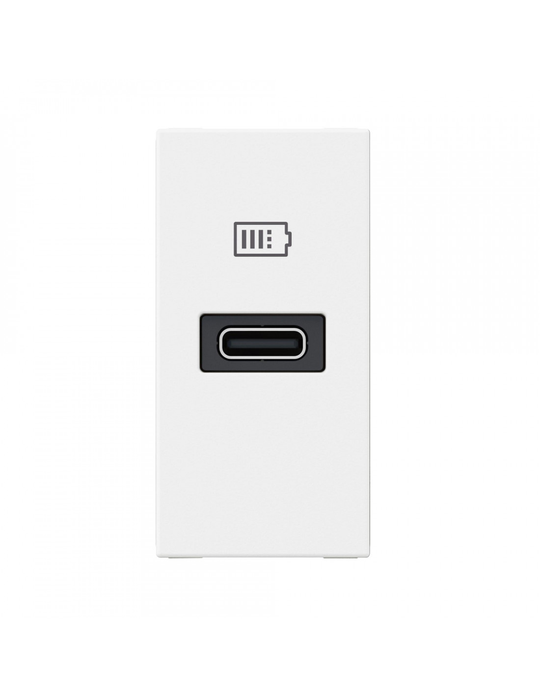 Legrand - Mosaic - Chargeur Simple USB Type-C - 3A - 30W Power