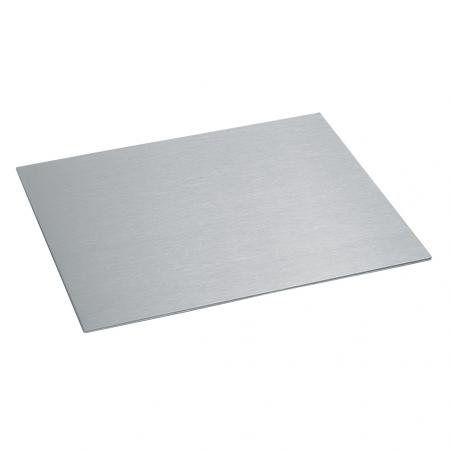 Plaque de finition inox pour boîte de sol hauteur réduite LEGRAND 088072