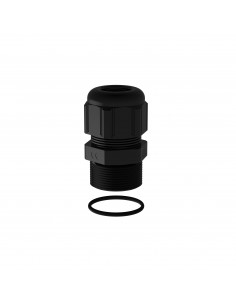 Presse-étoupe plastique IP68 PG 21 noir RAL9011 LEGRAND 381571