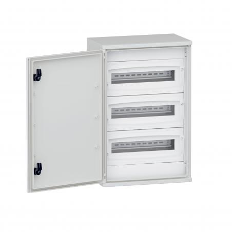 Chassis modulaire en kit pour tous coffrets Atlantic et Marina 800x600mm 5 rangées 27 modules plastique  LEGRAND 433005